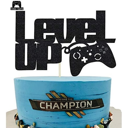 video game cake topper